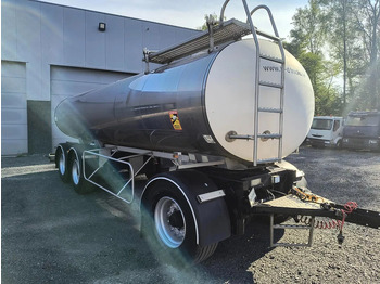 Tank trailer for transportation of milk ETA INSULATED INOX TANK 16500L - 1 COMP: picture 3