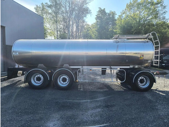 Tank trailer for transportation of milk ETA INSULATED INOX TANK 16500L - 1 COMP: picture 4