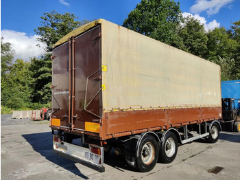 Curtainsider trailer Fruehauf 3 AXLES - SMB AIR SUSPENSION - GOOD STATE: picture 3