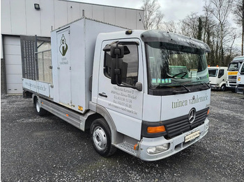 Autotransporter truck Mercedes-Benz Atego 815 GARDEN - MATERIAL BOX - RAMPS: picture 3