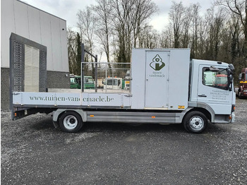 Autotransporter truck Mercedes-Benz Atego 815 GARDEN - MATERIAL BOX - RAMPS: picture 4
