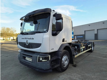 Hook lift truck RENAULT Premium 410