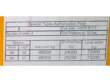 Low loader semi-trailer Kässbohrer LB4E: picture 5