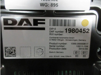 Dashboard for Truck DAF 1980452 INSTRUMENETEN PANEEL DAF XF 440 EURO 6: picture 3