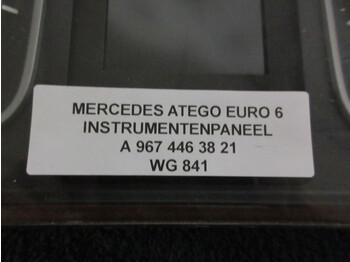 Dashboard for Truck Mercedes-Benz ATEGO A 967 446 38 21 INSTRUMENTENPANEEL EURO 6: picture 3 Dashboard for Truck Mercedes-Benz ATEGO A 967 446 38 21 INSTRUMENTENPANEEL EURO 6: picture 3