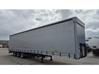 Curtainsider semi-trailer KÖGEL SN