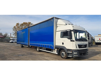 Curtainsider truck MAN TGL 8.220 Jumbo Gardine: picture 2