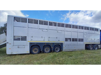 Livestock semi-trailer Gray and Adams Gadd3 / Works Great / Hydraulic / 2 Levels: picture 2