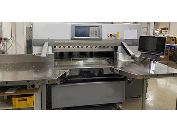 Paper cutting machine Large sized cutting system Polar 137 XT-AT with stacking lifter, automatic vibrator, scale and optional unloader: picture 2 Paper cutting machine Large sized cutting system Polar 137 XT-AT with stacking lifter, automatic vibrator, scale and optional unloader: picture 2