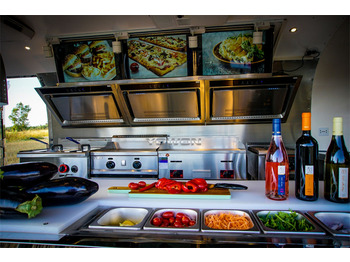 New Vending trailer for transportation of food Yowon commercial food vending trailer Airstream type food truck: picture 4