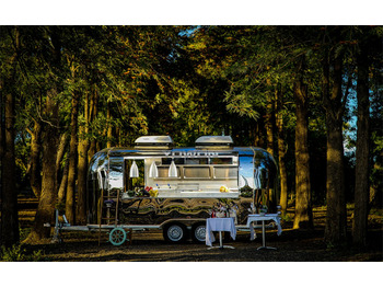 New Vending trailer for transportation of food Yowon commercial food vending trailer Airstream type food truck: picture 2