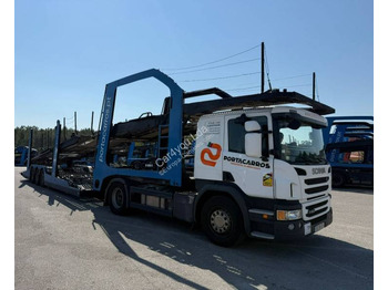 Autotransporter truck SCANIA P 450