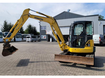 Crawler excavator Komatsu PC55MR-3 / SPROWADZONA / 4 380 MTH: picture 5
