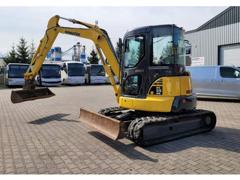 Crawler excavator Komatsu PC55MR-3 / SPROWADZONA / 4 380 MTH: picture 4