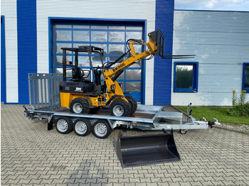 Compact loader, Trailer Radlader/Hoflader BK906 inkl. Tieflader und Gabel/Schaufelpaket *INKL.19% MWST*BERGER KRAUS*PERKINS*SOFORT!*: picture 2