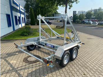 Cable drum trailer Vermietung / Kabelanhänger 3000KG / Nutzlast 2373KG / Kabeltrommel-Anhänger / Glasfaser/ 1 Monat: picture 5