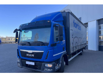 Curtainsider truck MAN TGL 12.220