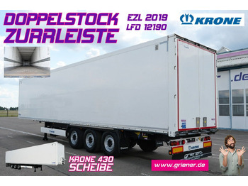 Closed box semi-trailer KRONE SD