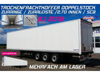 Closed box semi-trailer SCHMITZ SKO