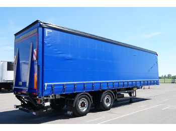 Curtainsider semi-trailer Web-Trailer LPRS 18 / CITY TRIDEC /GARDINE/LBW 2500 kg/SAF: picture 2