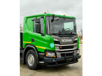 New Dropside/ Flatbed truck SCANIA P320 / PLATFORMA / NOWY / 5 TYŚ KM / SYPIALKA / 2023 ROK / CAŁA NA PODUSZKACH / 7.7 M DŁUGOŚCI / LAWETA / DO PRZEWOZU MASZYN ROLNICZYCH ITP: picture 5