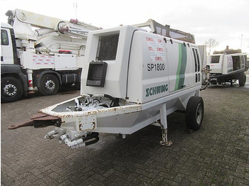 2014 SCHWING SP1800 D 129KW trailer pump on lease 2014 SCHWING SP1800 D 129KW trailer pump: picture 2 2014 SCHWING SP1800 D 129KW trailer pump on lease 2014 SCHWING SP1800 D 129KW trailer pump: picture 2