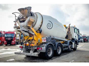 Concrete mixer truck MAN TGS 32.360 BB+E6+MIXER 9M³: picture 3