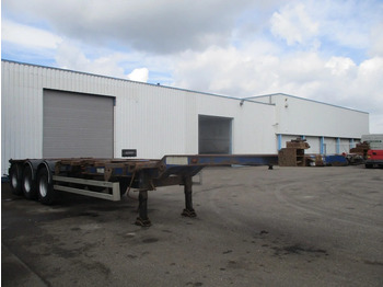 Container transporter/ Swap body semi-trailer Wielton NS34P , Container trailer , 3 ROR axles , drum brakes , air suspension: picture 4