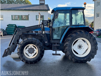 Farm tractor Ford 6640 SLE traktor / Trima frontlaster: picture 2