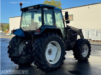 Farm tractor Ford 6640 SLE traktor / Trima frontlaster: picture 5