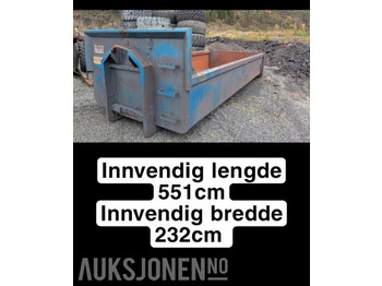 Construction equipment GMM tippkasse krokbil: picture 2