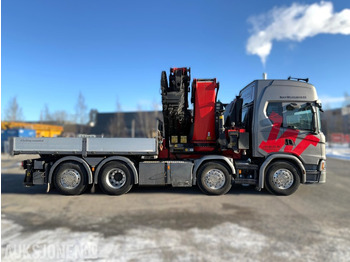 Crane truck Scania R500 kranbil, Palfinger PK135002, 135 tm, Jibb, Vinsj, EU: picture 4