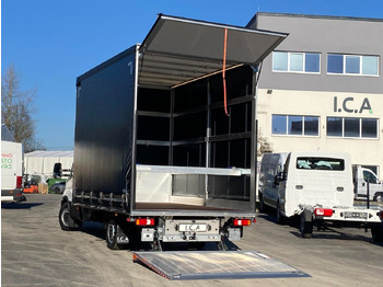 New Curtain side van IVECO DAILY 35S18HP  D30C | PRITSCHE PLANE + SCHLAFKABINE + LADERAMPE: picture 4