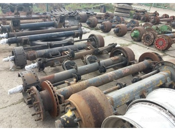 Axle and parts for Truck Mercedes-Benz SAF ROR SMB BPW semiremorca axe butuci (+ MONTAJ): picture 2
