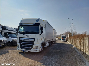 Curtainsider truck DAF XF 480 SUPER SPACE CAB / ZESTAW TANDEM PRZEJAZDOWY 120m3: picture 2