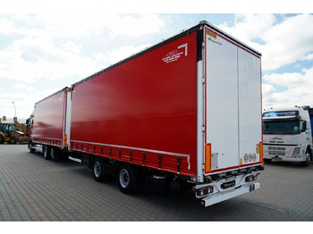 Curtainsider truck DAF XF 480 / ZESTAW TANDEM / 120 M3 / PRZEJAZDOWY /: picture 4
