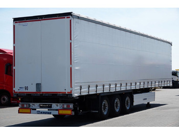 Curtainsider semi-trailer Krone FIRANKA / 2021 ROK / KOSZ NA PALETY / 2 OSIE POD: picture 4