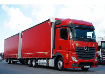 Curtainsider truck MERCEDES-BENZ Actros 2545
