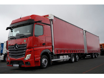 Curtainsider truck MERCEDES-BENZ Actros 2545