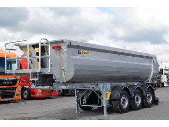 Tipper semi-trailer ZASŁAW WYWROTKA 26 m3 / FABRYCZNIE NOWA / STALOWA / RYN: picture 3