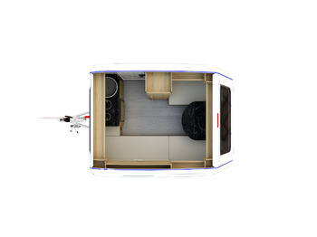New Caravan Niewiadów N126E kemping 2+1 3 osoby 750kg BEST PRICE: picture 4