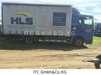 Curtainsider truck MAN TGX18.400 Pritsche Plane: picture 4