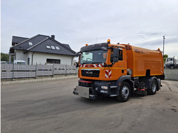 MAN TGM 18.250 Zamiatarka Kupper Weisser BROCK 2 Motoren Szczotki L/R PM10 Odchwaszczarka on lease MAN TGM 18.250 Zamiatarka Kupper Weisser BROCK 2 Motoren Szczotki L/R PM10 Odchwaszczarka: picture 3