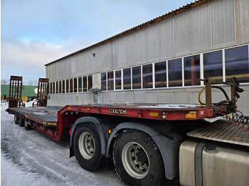 Low loader semi-trailer KING