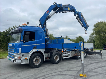 Crane truck SCANIA P124