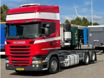 Container transporter/ Swap body truck SCANIA R 450