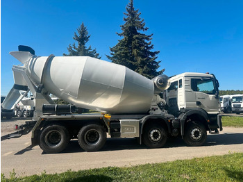 Concrete mixer truck MAN TGS 41.400 8x4 EURO 2 FML 13M3: picture 3