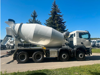 Concrete mixer truck MAN TGS 41.400 8x4 EURO 2 FML 13M3: picture 4