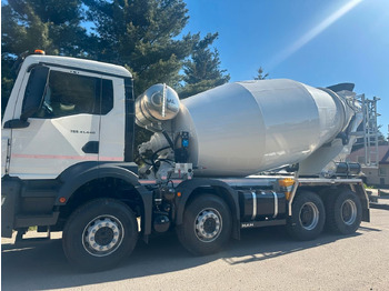 Concrete mixer truck MAN TGS 41.400 8x4 EURO 2 FML 13M3: picture 2