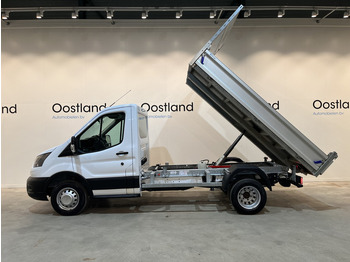 Tipper van Ford Transit 2.0 TDCI L2H1 130 PK RWD Kipper Open Laadbak / Euro 6 / Trekhaak / Dubbel Lucht / 3-Zits / 34.750 KM !! BPM VRIJ !!: picture 2